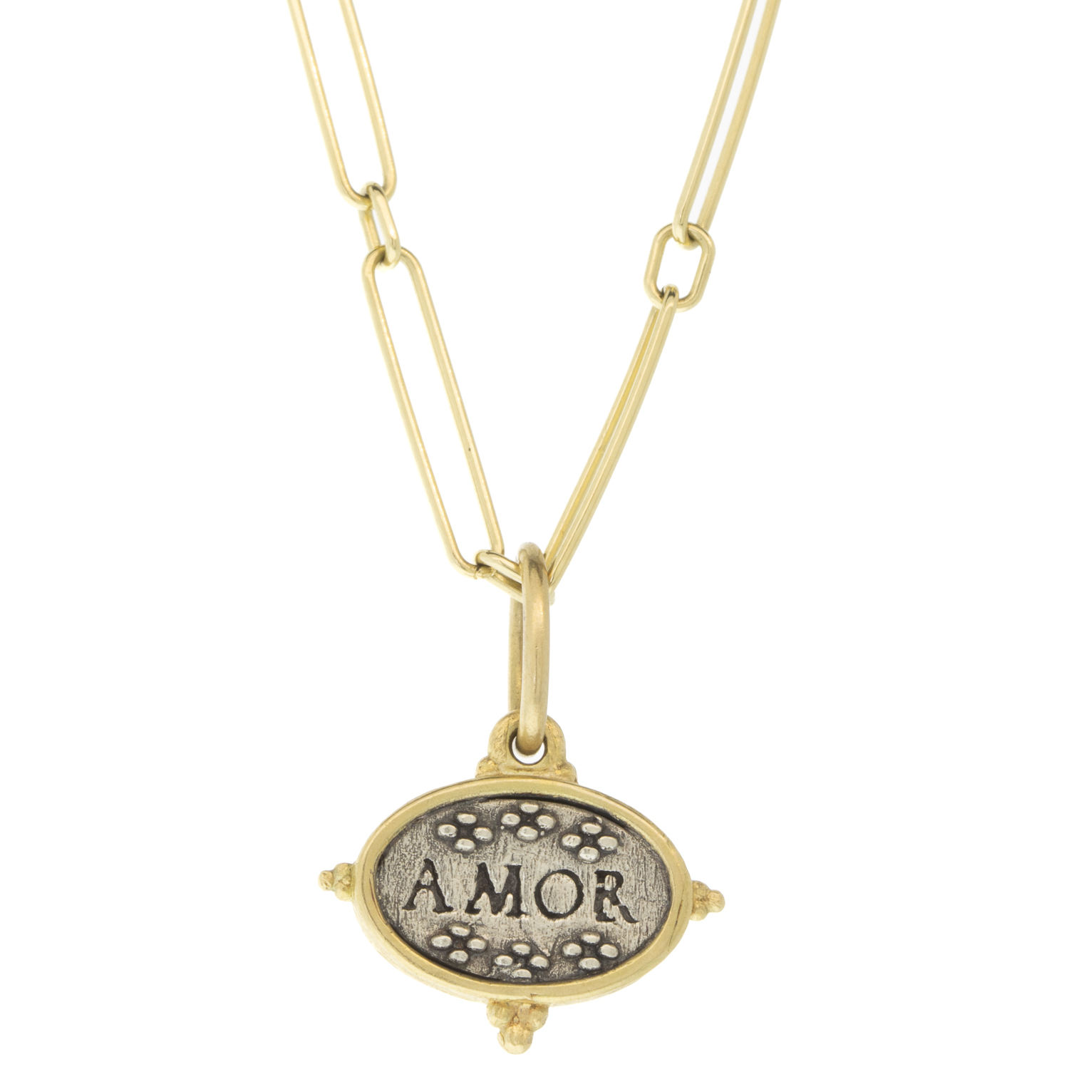 Erica Molinari Trunk Show: ss and 18k baby heart + amor