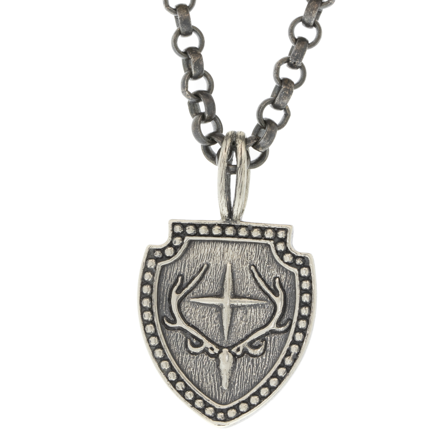 Erica Molinari Trunk Show: ss latin elk shield