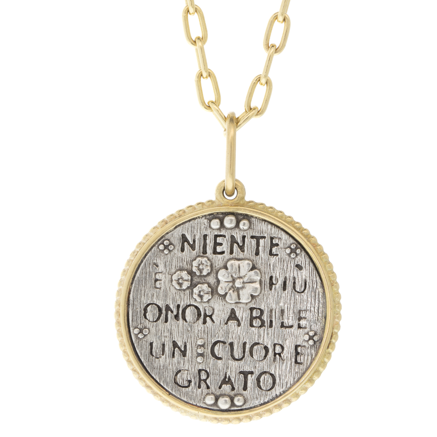 Erica Molinari Trunk Show: SS/18k small tree of life & flowers -"Nothing is more honorable than a grateful heart" -Seneca