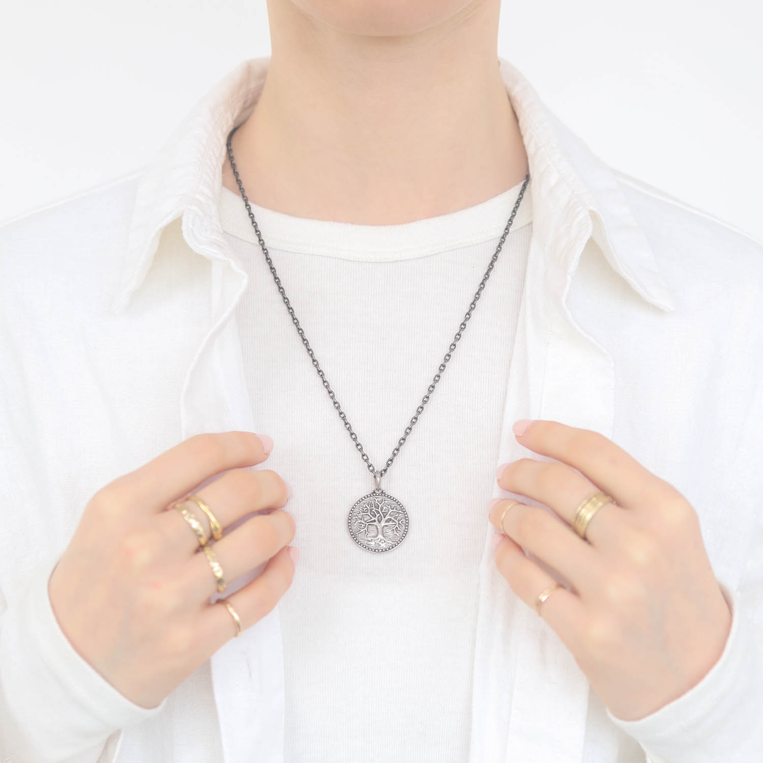Erica Molinari Trunk Show: SS Latin Tree of Life "Life is Changed, Not Taken Away"