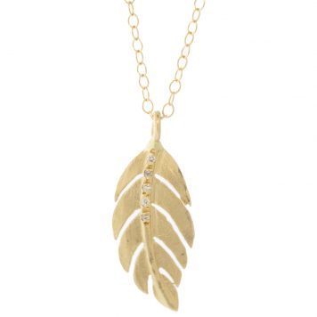 Victoria Cunningham Trunk Show: 14K Leaf