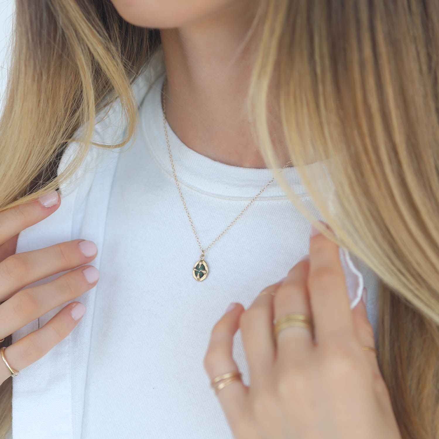 Victoria Cunningham Trunk Show: green tourmaline
