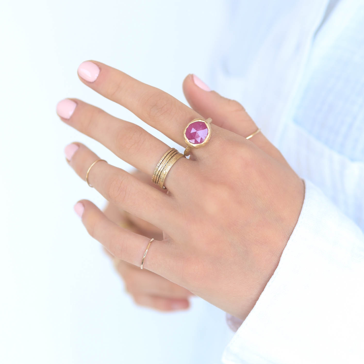 Victoria Cunningham Trunk Show: 4.80 ct Mozambique ruby ring