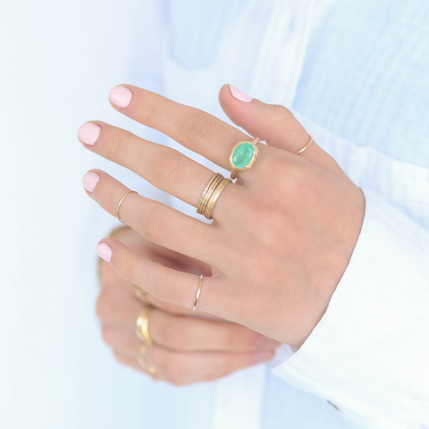 Victoria Cunningham Trunk Show: 3 ct emerald ring