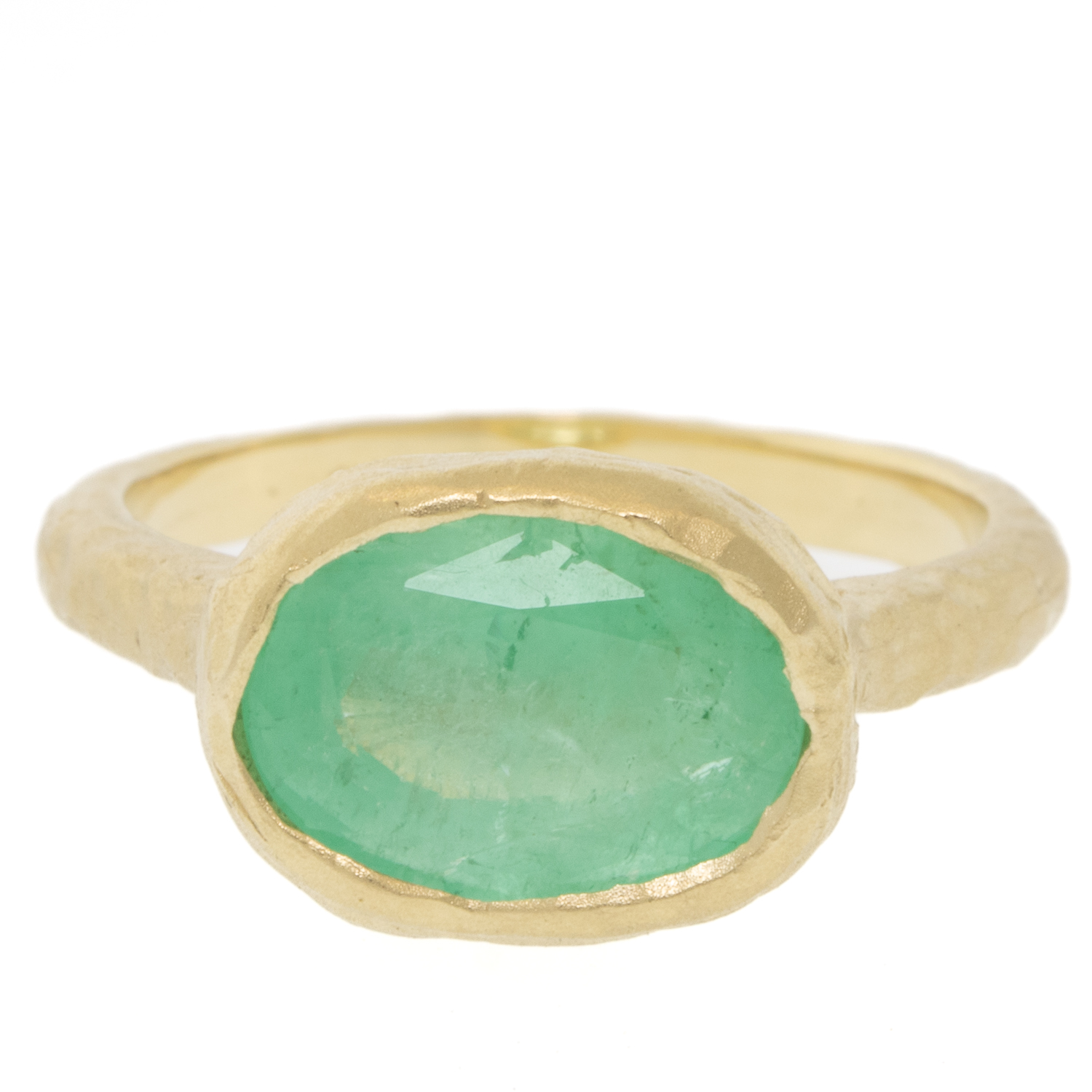 Victoria Cunningham Trunk Show: 3 ct emerald ring