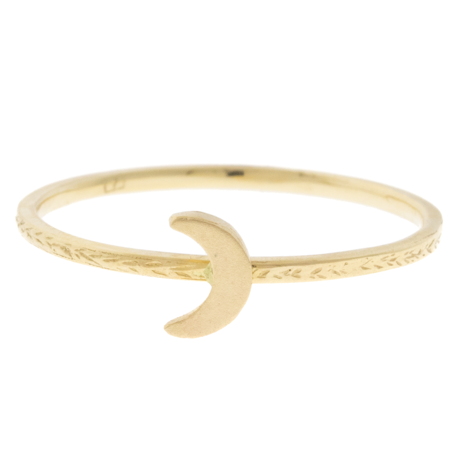 Victoria Cunningham Trunk Show: 14k moon ring