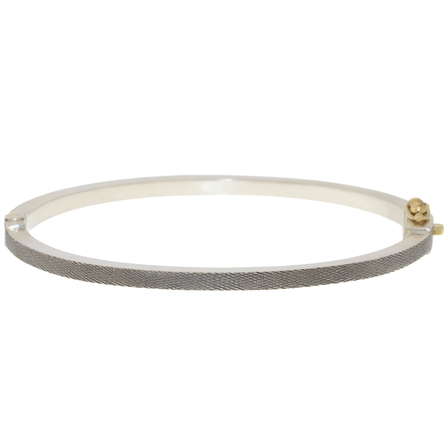 Rene Escobar Trunk Show:Bangle,ADAM,2.5 MM,White Gold