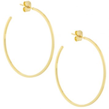 Tai:  Ear Tai Large Squared off Th - 50mm, Width: 1.3mm