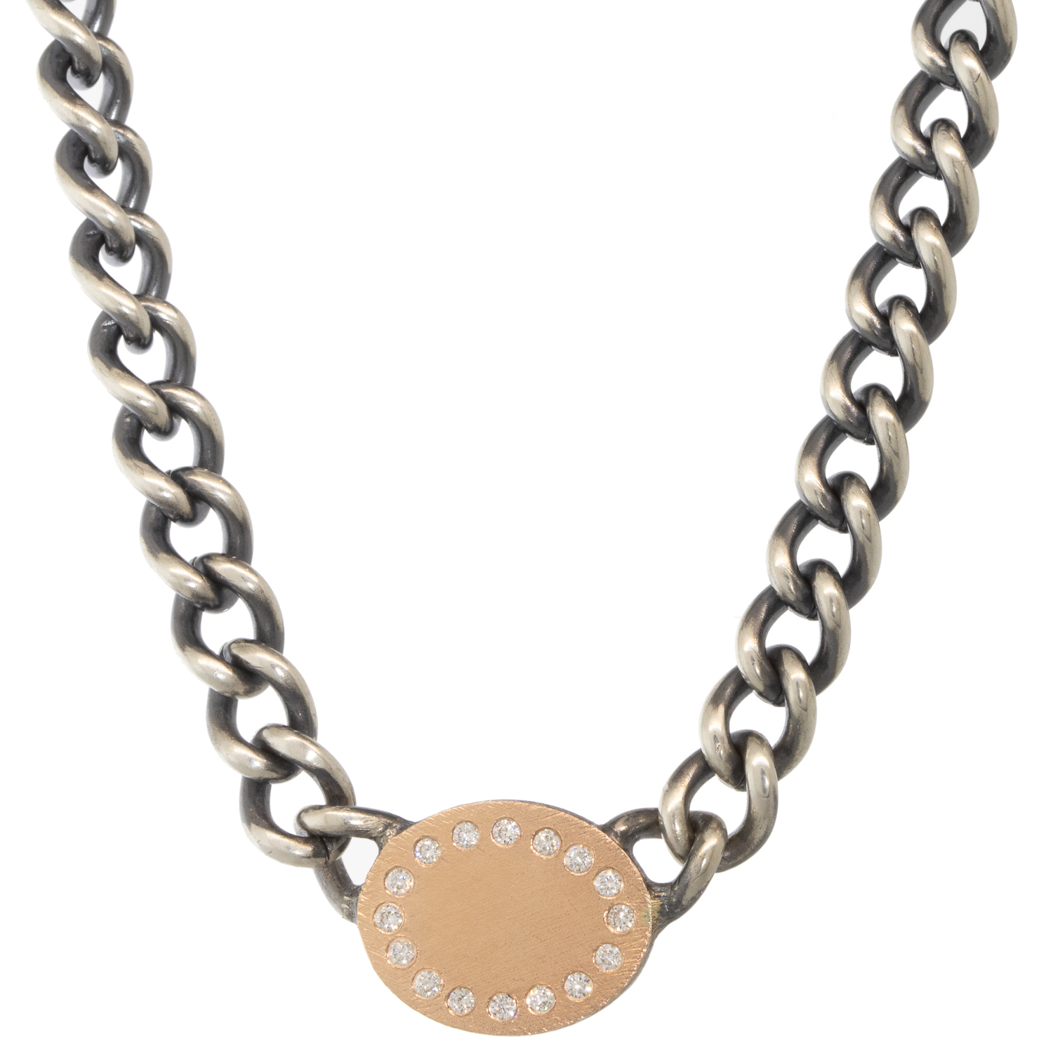 Rene Escobar Trunk Show:Oval link necklace