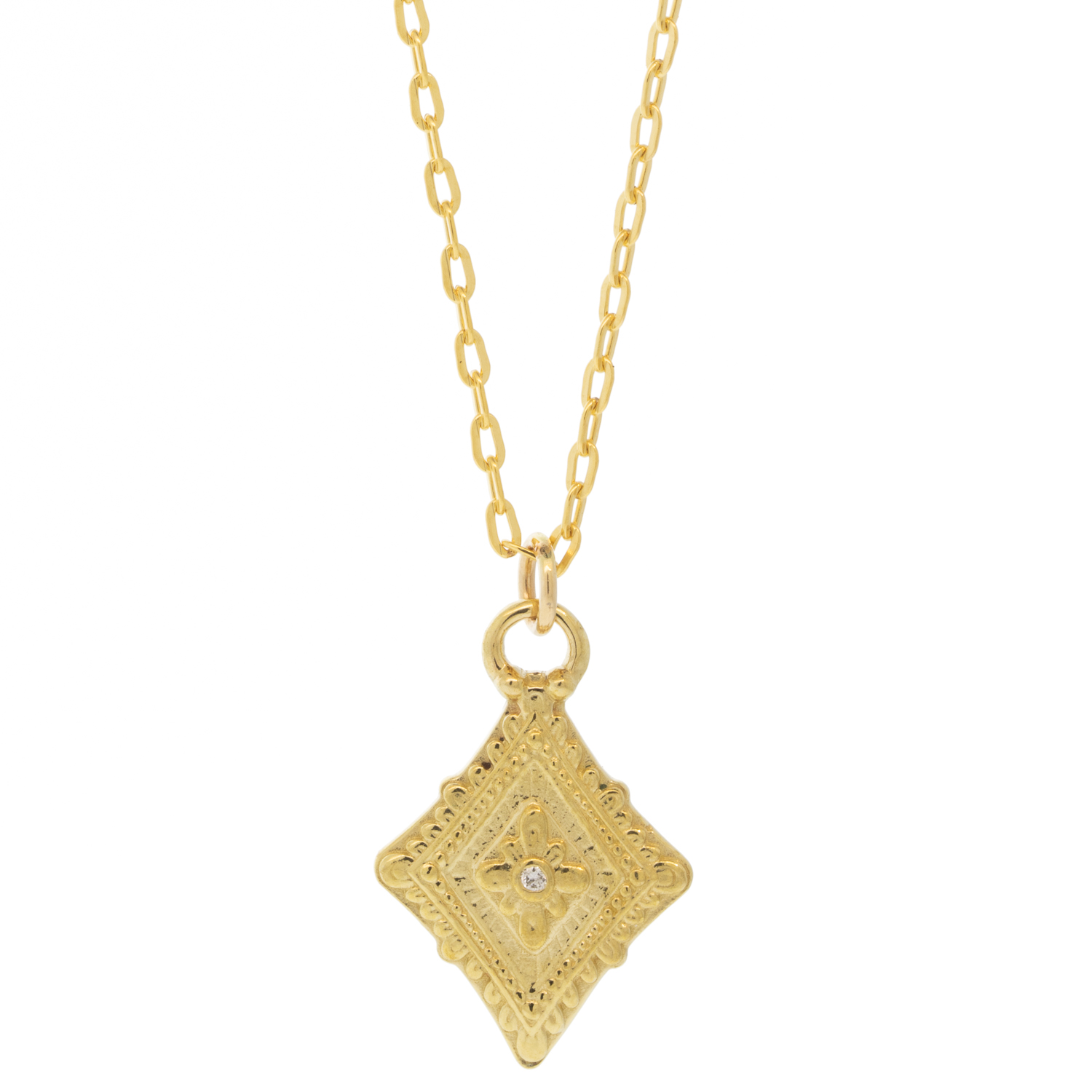 LuLu: Portal Necklace - Small "doorway to dimensions", measures 18-20 in length, pendant measures 7/8" x 9/16" including bail