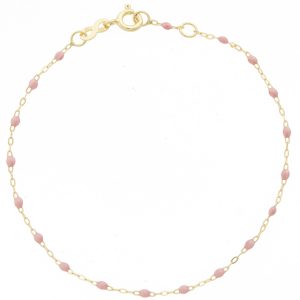 gigiCLOZEAU: Classic Gigi Bracelet, BLUSH, 18k yg, 6.7"
