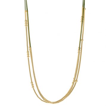 Abacus Row: Pictor Necklace - Moss