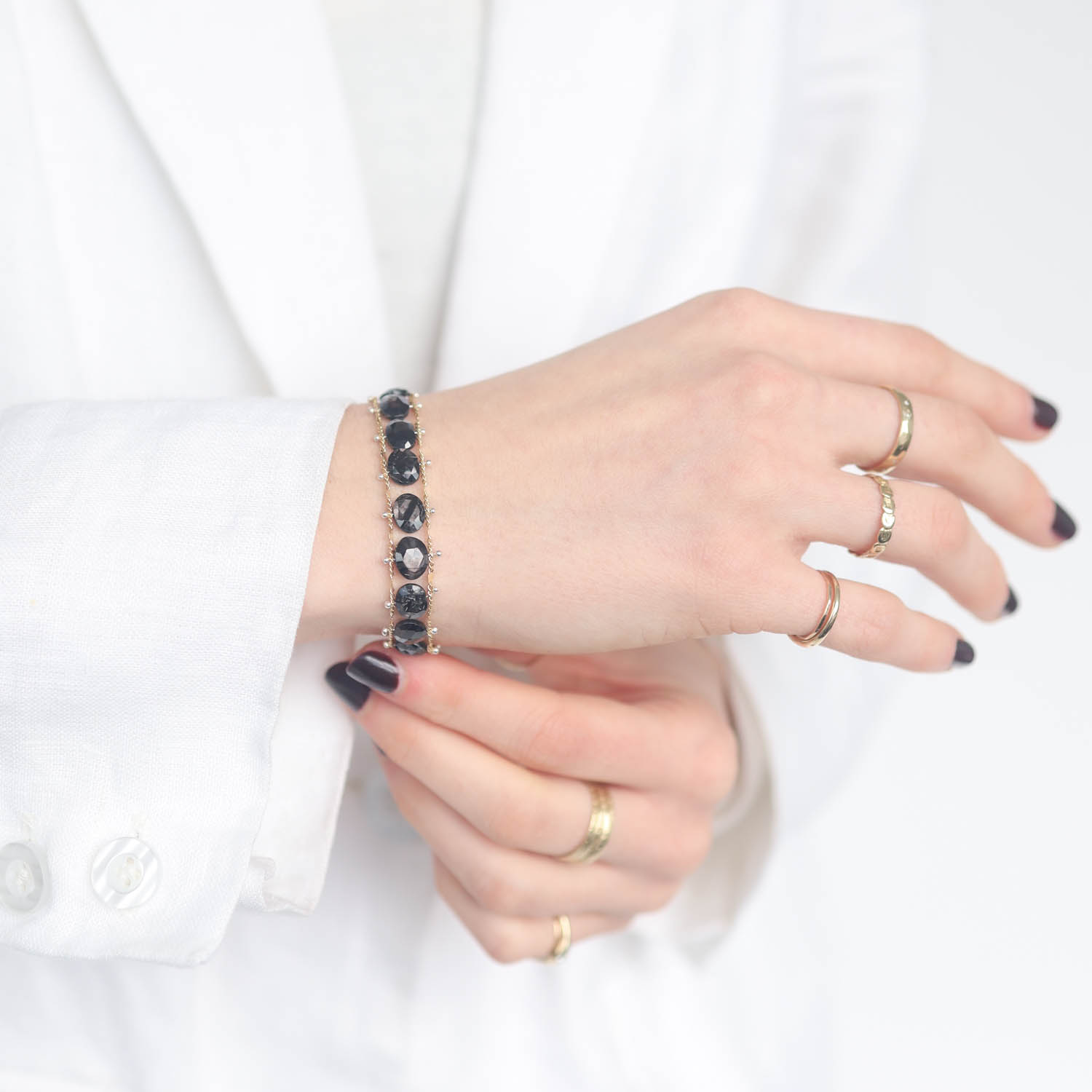 LuLu: Helix Bracelet, Hypersthene
