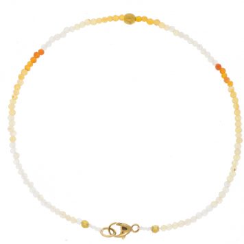 Margaret Solow: Bracelet,Fire Opal ,18k bead
