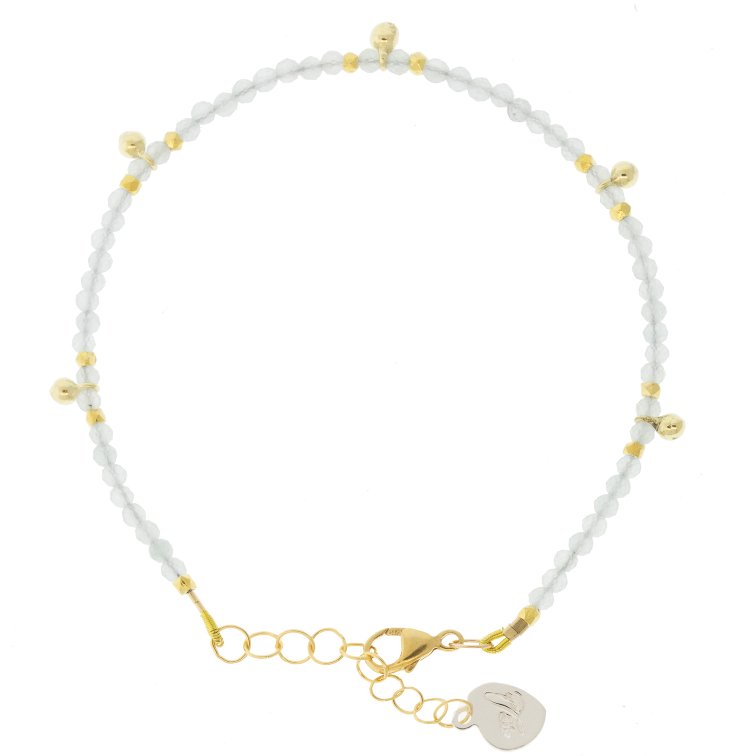 Lulu Designs: Palace Bracelet, Aqua Chalcedony