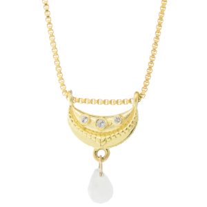 Lulu Designs: Odyssey Necklace, Moonstone