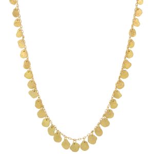 Sarah McGuire: Gold Kelp Necklace, 18k & 14k Chain