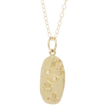 Victoria Cunningham Trunk Show: 14k intuition (charm only) 13/16 x 3/8