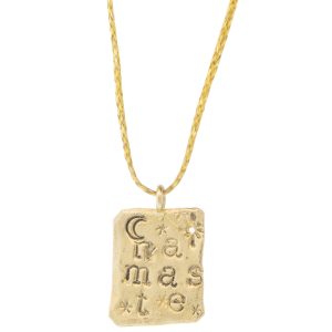 Victoria Cunningham Trunk Show: 14k honor (charm only)11/16 x 1/2