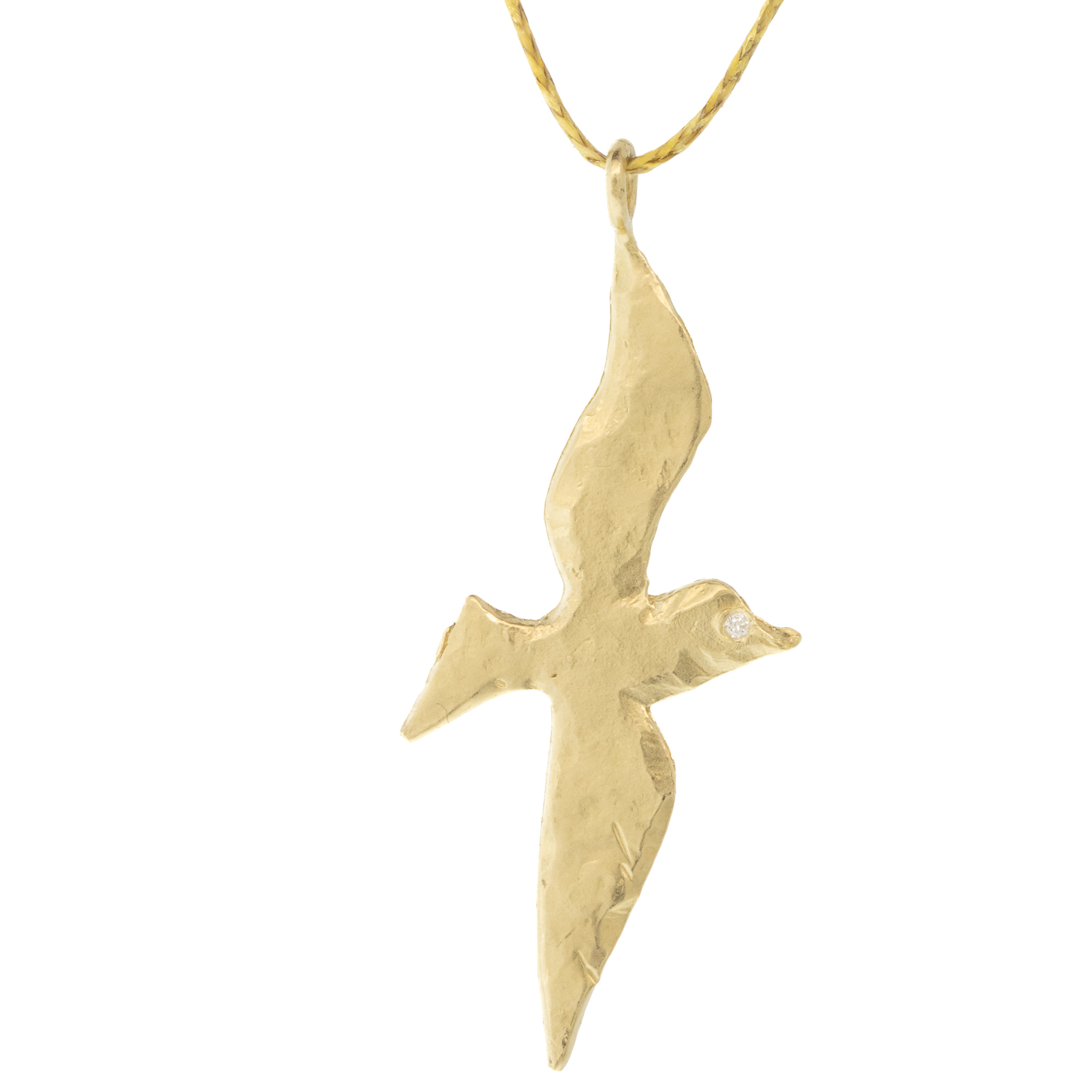 Victoria Cunningham Trunk Show: 14K freedom (charm only)1 1/2 x 5/8