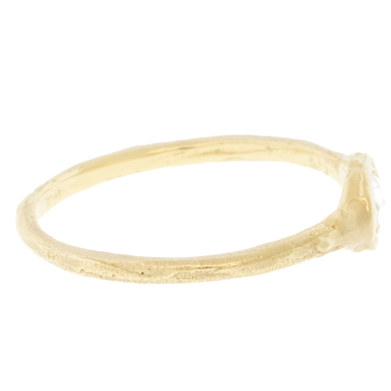 Victoria Cunningham Trunk Show: .14ct oval rose cut diamond, Size 7, Stone measures 3/16" x 1/4"