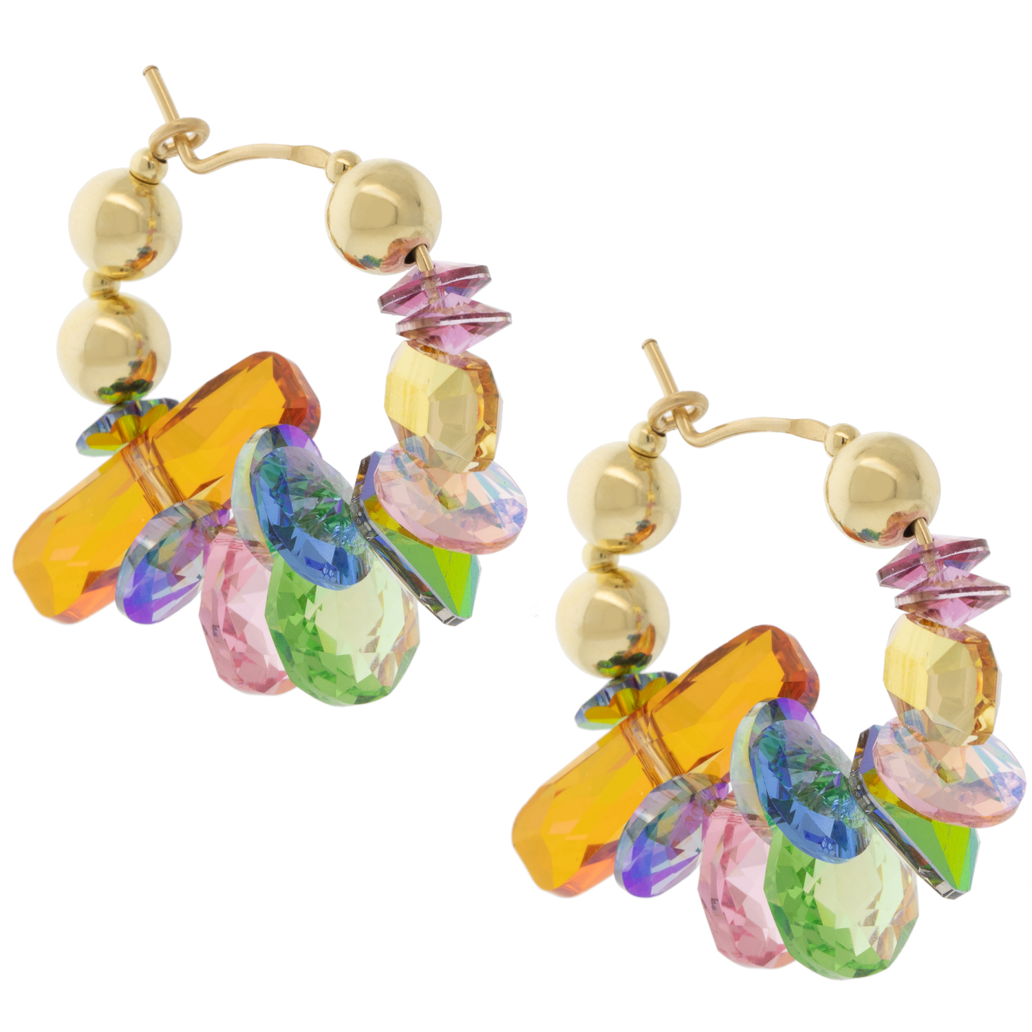 Abacus Row: Azalea Earrings - No. 14
