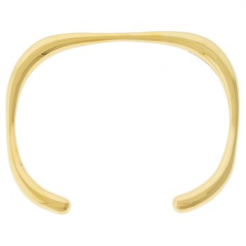 Catherine Canino:Sculpty Gold Cuff