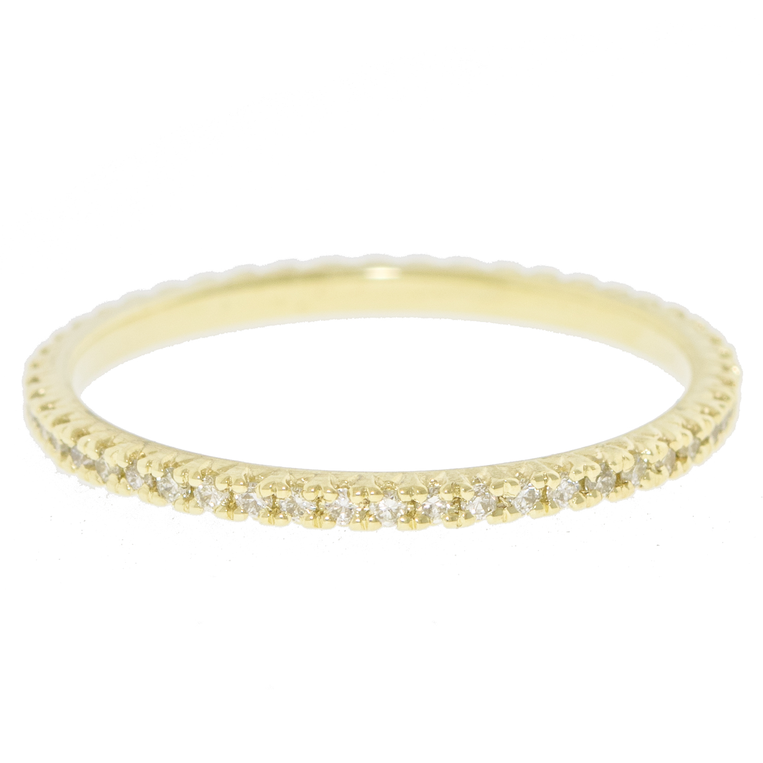 ILA: Odo Eternity Ring in Diamonds, 14k YG, 6.5