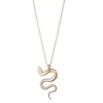 Carolyn Keys: Jasper Necklace - SIlver