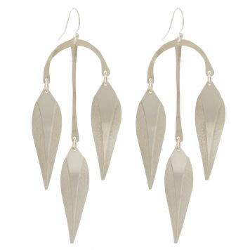 Carolyn Keys: Willow Small Earrings - Silver