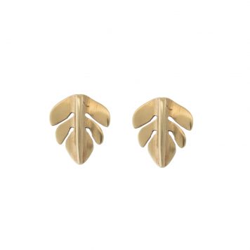Carolyn Keys: Cebu Studs - Brass