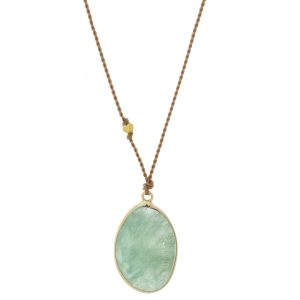 Margaret Solow:EMERALD CABOCHON/14KT