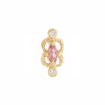 Dohee:Earring,NUHTE,Tourmaline  SINGLE 14KYG