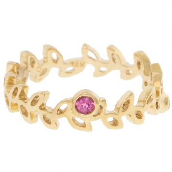Dohee:Ring,BLUSH,Pink Tourmaline 14KYG