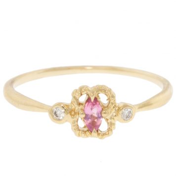 Dohee:Ring,NUHTE,Pink tourmaline 14KYG