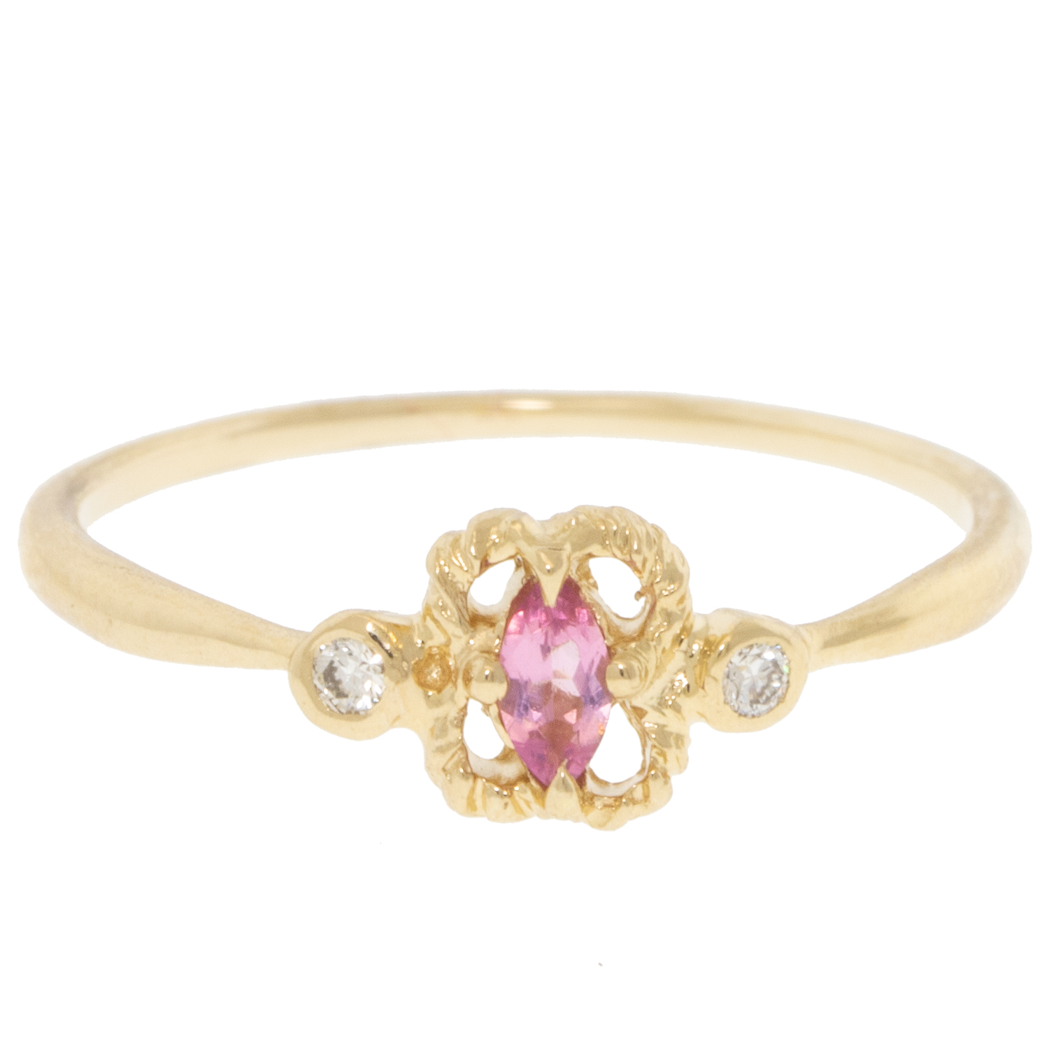 Dohee:Ring,NUHTE,Pink tourmaline 14KYG
