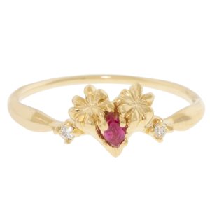 Dohee:Ring,ONBI-AE RUBY 14KYG