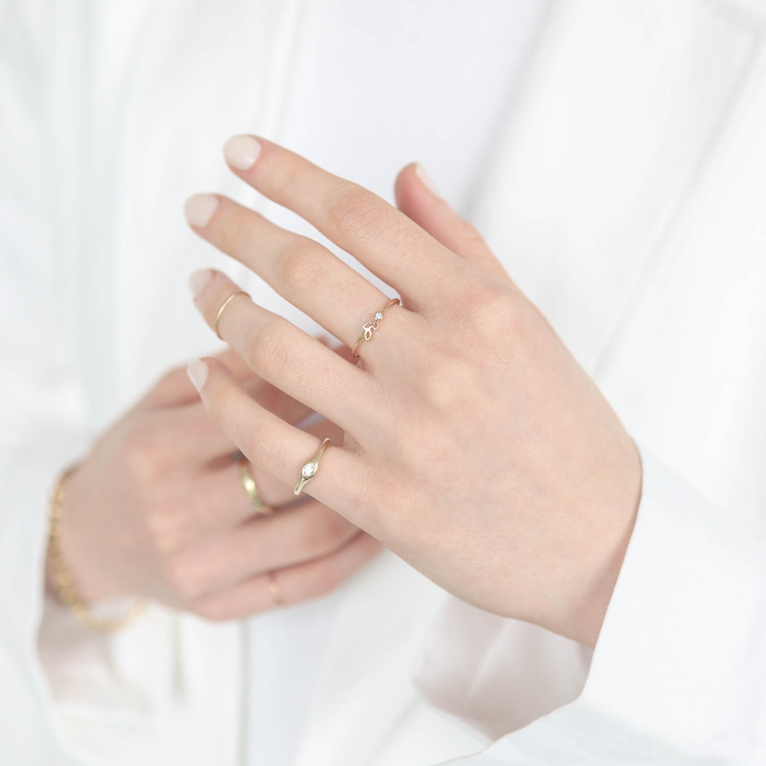 Dohee:Ring,SOL 14KYG