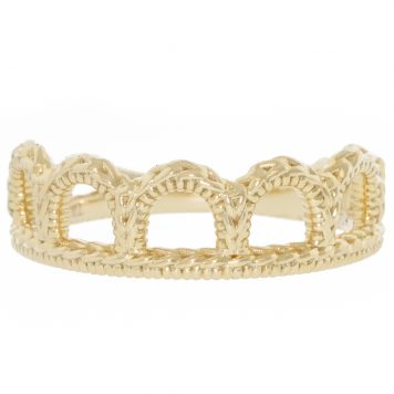 Twyla Dill: Rachael Ring, 10k YG, Size 7