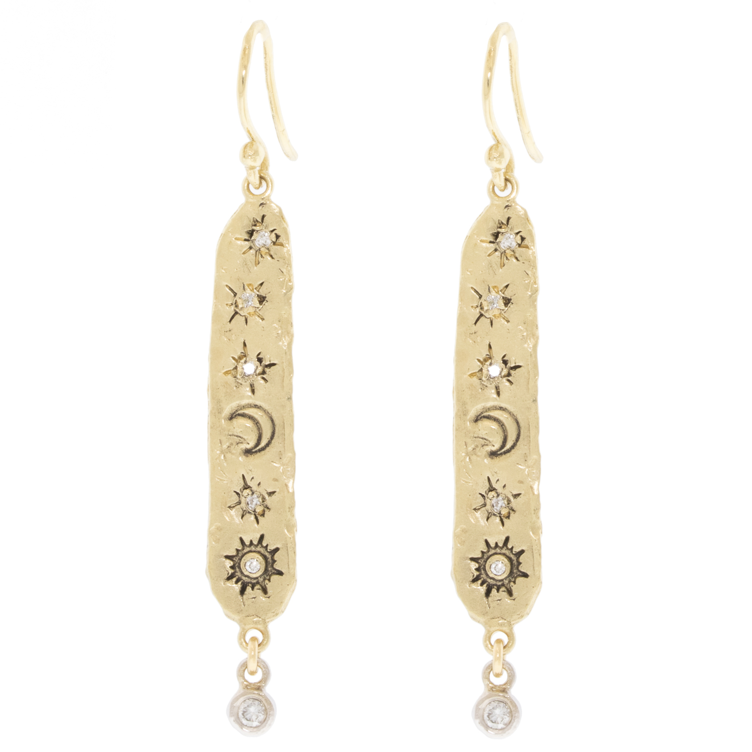 Victoria Cunningham Trunk Show: 14k galaxy + dia drops