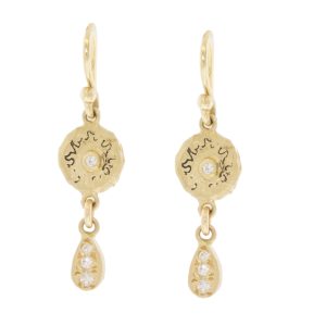 Victoria Cunningham Trunk Show: 14k eternal + pave dia drops