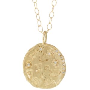 Victoria Cunningham Trunk Show:14K love u2 the moon (charm only)