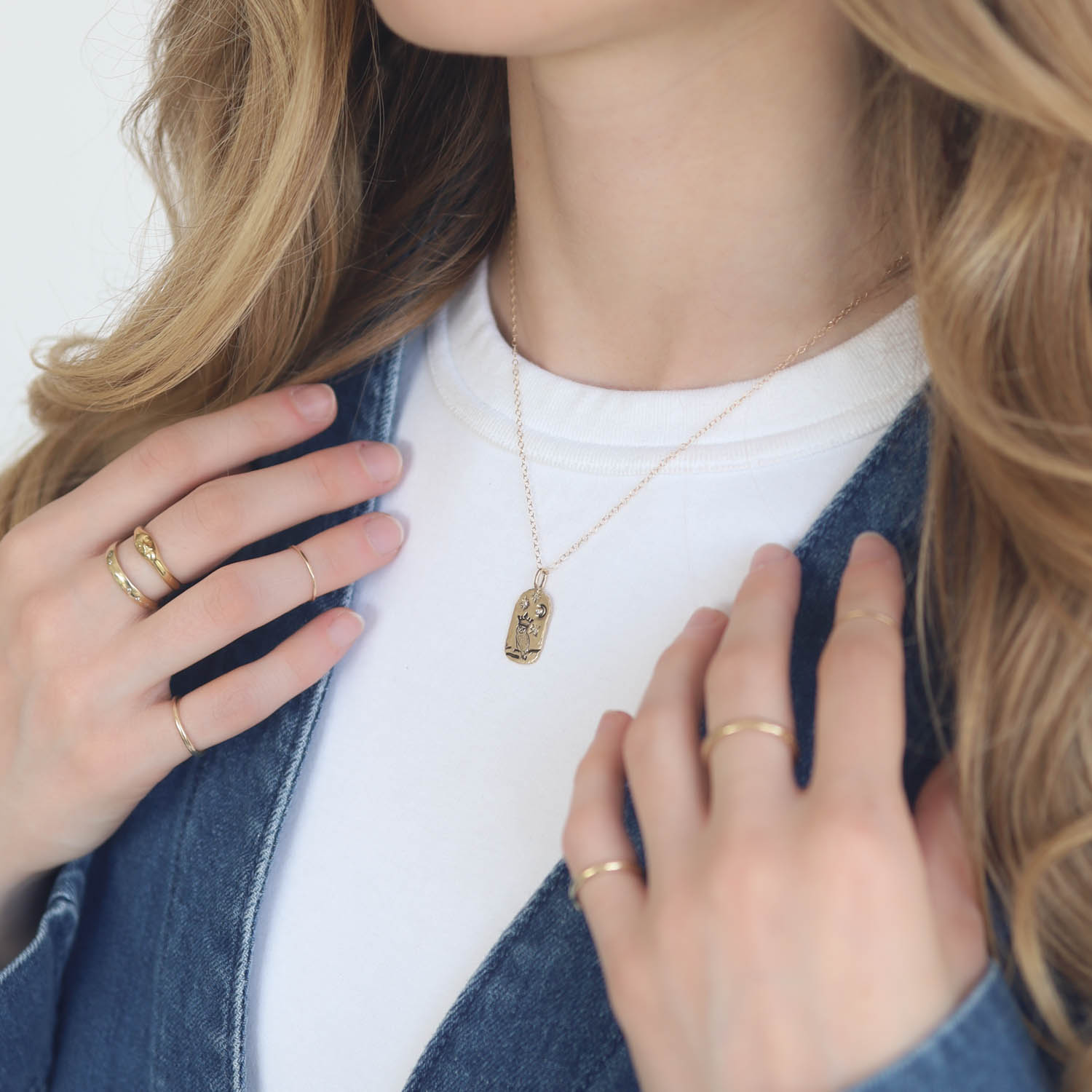Victoria Cunningham Trunk Show: 14k wise (charm only)