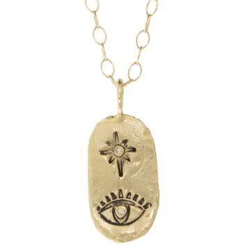 Victoria Cunningham Trunk Show: Protect Pendant (charm only) 14k YG
