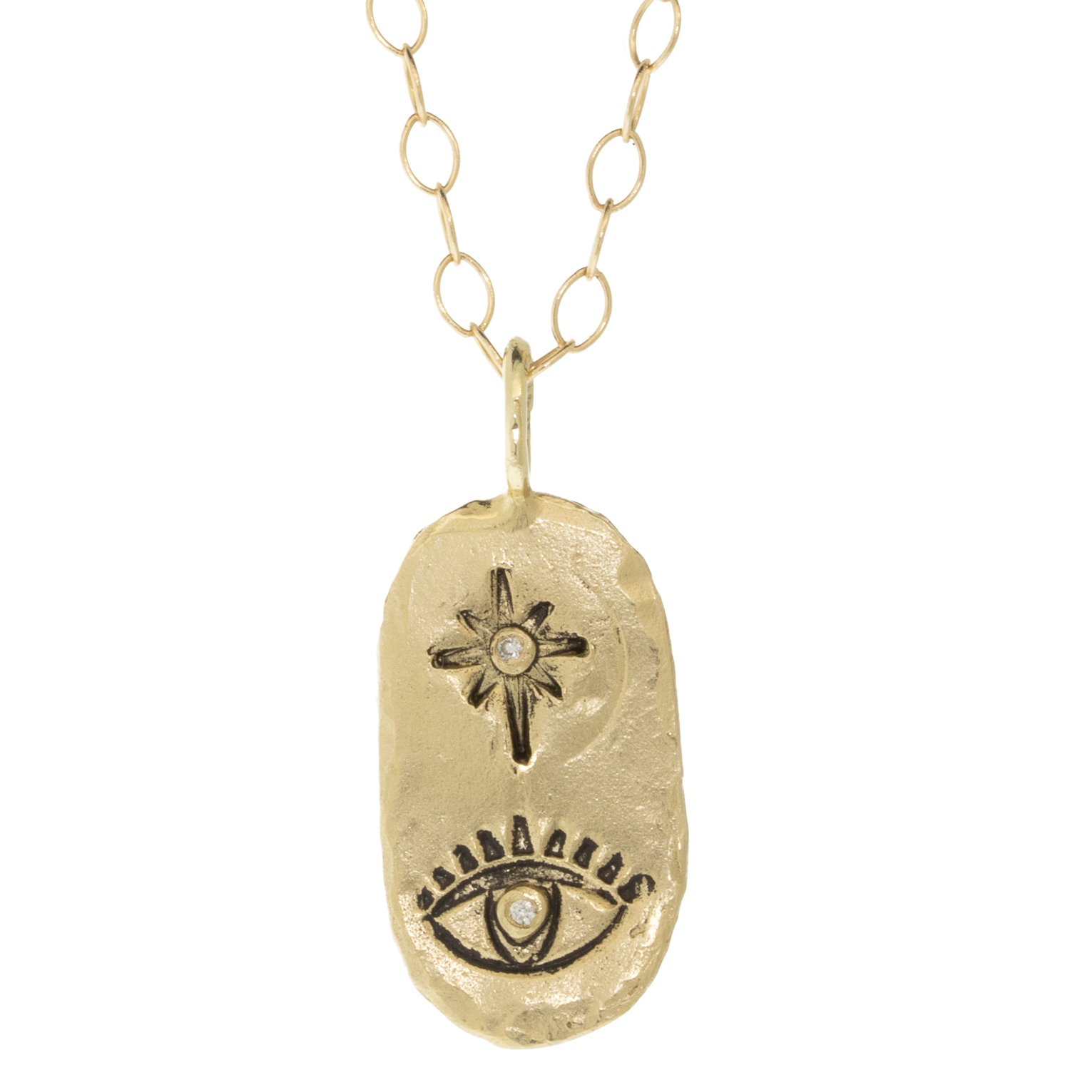 Victoria Cunningham Trunk Show: Protect Pendant (charm only) 14k YG
