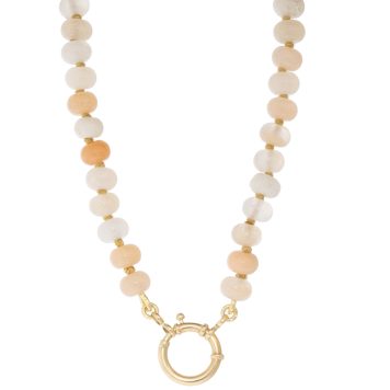 Victoria Cunningham Trunk Show:Beaded Necklace,Aventurine, 16"