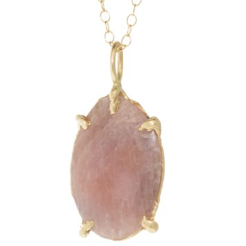 Victoria Cunningham Trunk Show: 8 ct pink sapphire + 14k ENJOY (charm only)