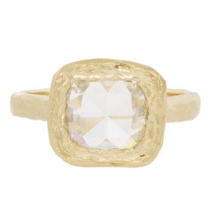Victoria Cunningham Trunk Show:Ring,. 1.33 ct lab grown rosecut dia - VVS2 (IGI); E Color