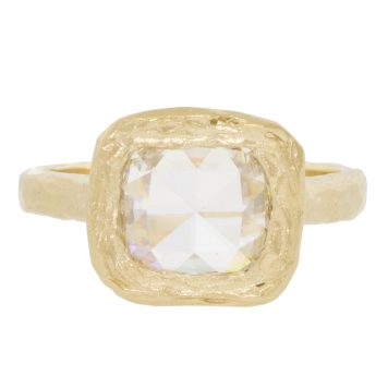 Victoria Cunningham Trunk Show:Ring,. 1.33 ct lab grown rosecut dia - VVS2 (IGI); E Color