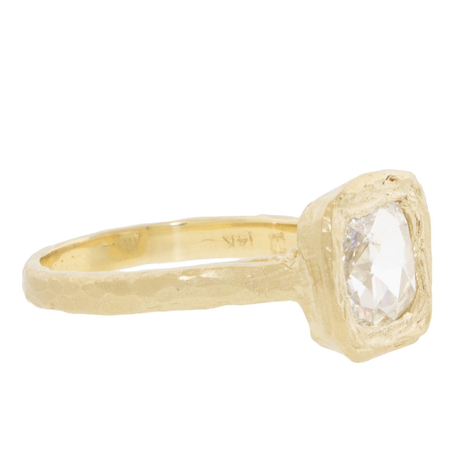 Victoria Cunningham Trunk Show:Ring,. 1.33 ct lab grown rosecut dia - VVS2 (IGI); E Color